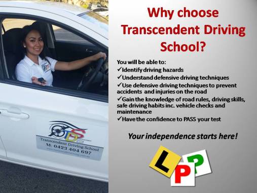 Why choose Transcendent Driving School?