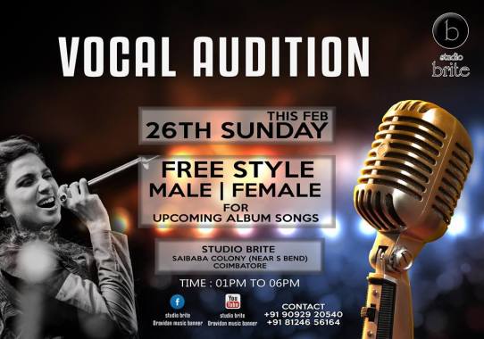 WE CONDUCT A VOCAL AUDIT