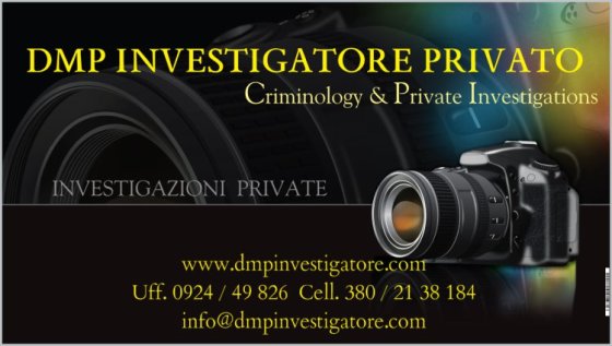 DMP INVESTIGATORE PRIVATO