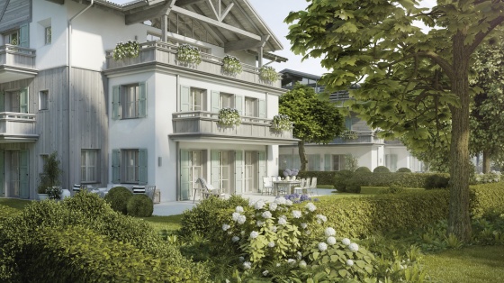 Tegernsee Villen - Terrassenwohnung