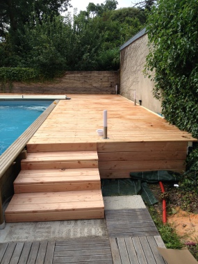 Terrasse bois douglas