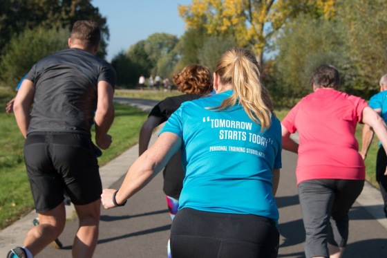 groepstraining buiten
