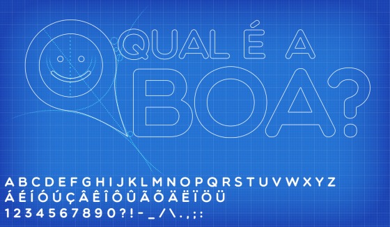 Malha construtiva do "Qual é a Boa?"