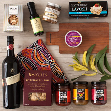 Picnic at Hanging Rock gift hamper is a lovely gift for a family at Christmas time, or all year around. We send these for FREE within Australia or Overseas for a flat fee. We even send this with the wine to the UK! Contact us for more detail.