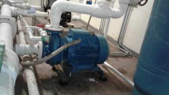 Bomba monoblock.