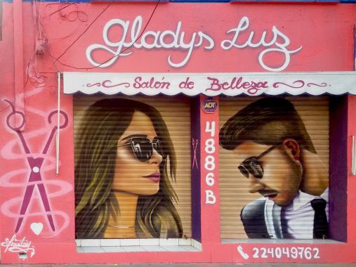 Peluquería con diseño personalizado