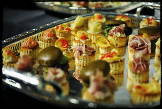 Il catering ci penserà ad accontentare ogni tipo di palato.