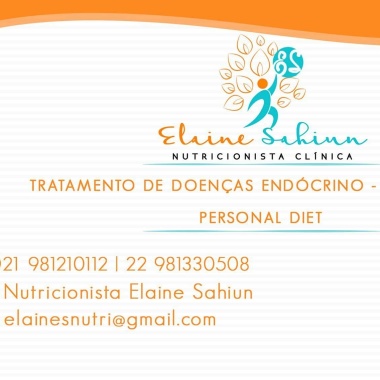 Nutricionista Elaine Sahiun