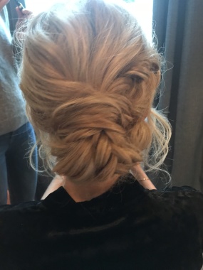 Un chignon de mariée 