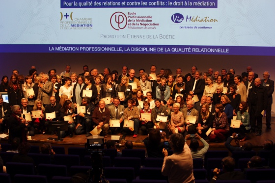 Remise diplômes.