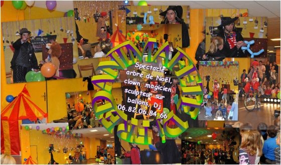DJ FRED ANIMAFETE CLOWN FREDO  MAGICIEN SCULPTEUR DE BALLONS