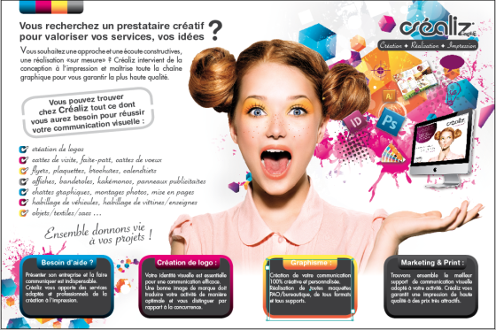 Plaquette"Créaliz Graphic"