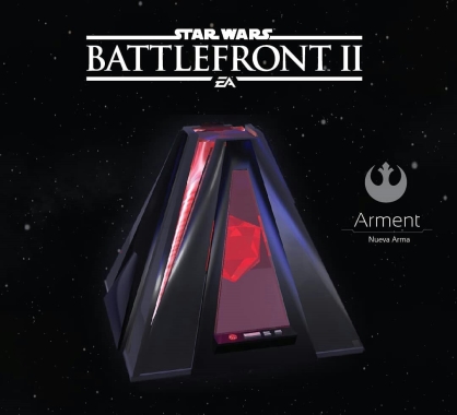 Diseño de empaque juego Battlefront 2
