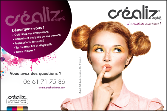 Plaquette"Créaliz Graphic"