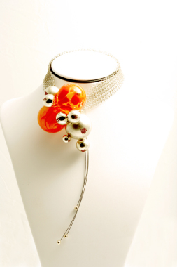Collier Bubbly argent et verre soufflé.jpg