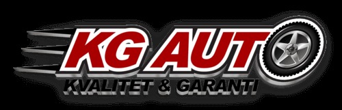 Logo for KG Auto - smilende bilmekaniker i Ebeltoft