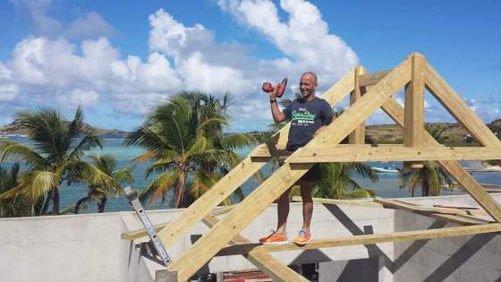 Charpente Traditionnelle à Saint Barthélémy(Antilles