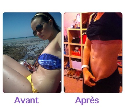 Adeline 6 Mois d'entrainement intensif et une diète stricte, si on veux on peut !