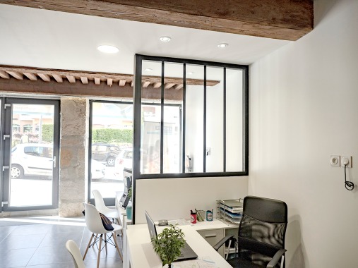 Rénovation d'un espace Commercial en bureau 