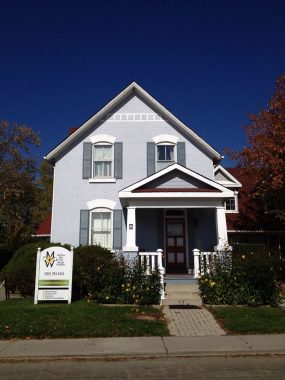 Front of Clinic, offering registered massage therapy and osteopathy