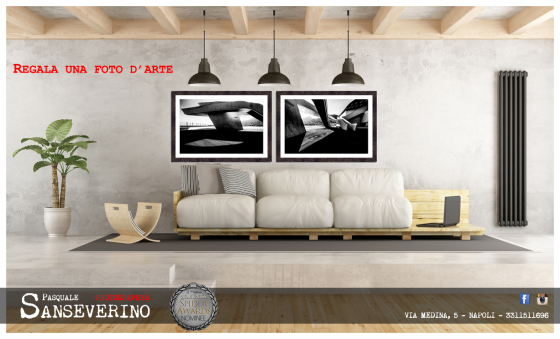 Fai entrare l'arte nella tua casa, scegli la tua foto, investi nella bellezza dell'arte.
Quest'anno per Natale, non perdere l'occasione di regalare una foto d'Arte.
