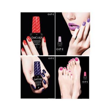 OPI  - Je travaille avec les vernis semi-permanents de la marque Opi, reconnus pour leur durée et leur brillance.