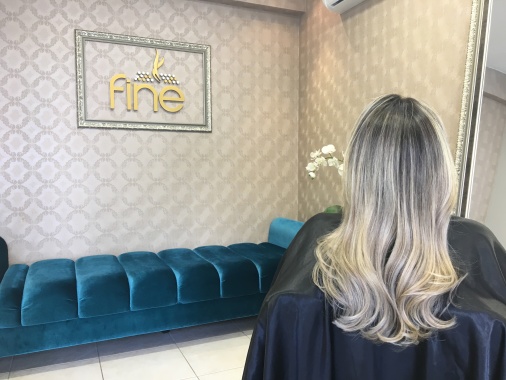 Mechas com Raiz esfumada