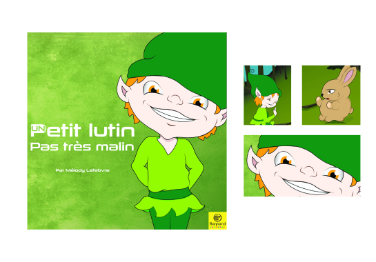 Création et illustration d'une petite histoire pour les enfants.