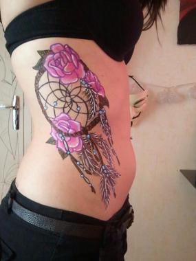 tattoo au feutres