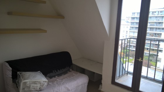rénovation complète studette sous les toits de Paris