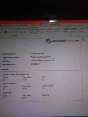 Oxford  Exam Level C1
