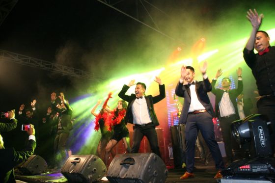 Flashmob Performance for New Years Eve Hotel Padma Bandung