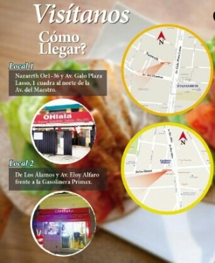 Visitanos
En nuestros 2 locales