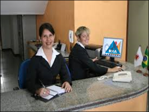 Recepcionistas treinadas para o ótimo atendimento ao seu cliente, pois a recepção é o seu cartão de visitas.