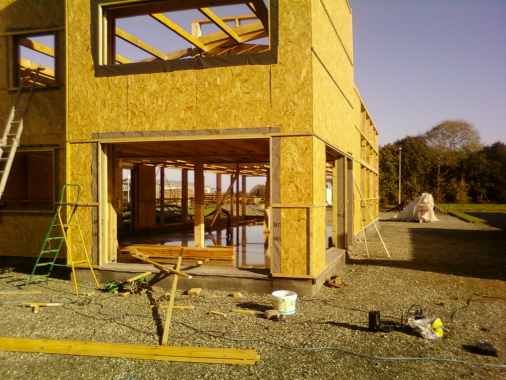 batiment industriel en bois
