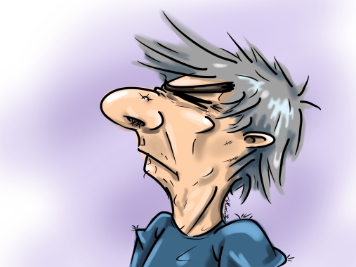 Exemple de caricature possible.