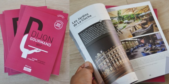 Guide Gastronomique dijonnais de 165 pages