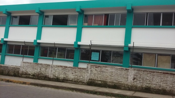 trabajos terminados en unidad educativa Vicente Anda Aguirre