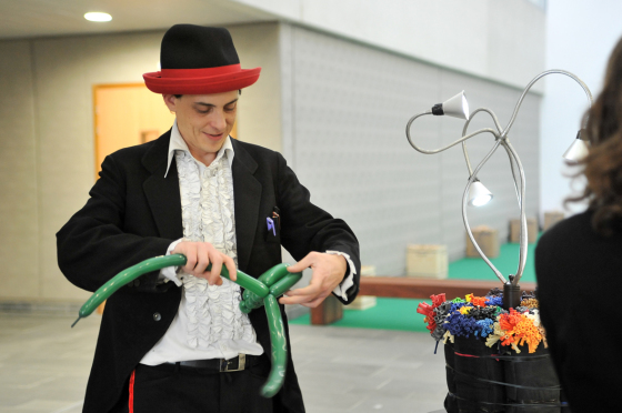 Prestation "Pierrot des ballons"