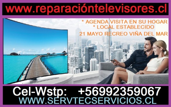 REPARACIÓN TELEVISORES