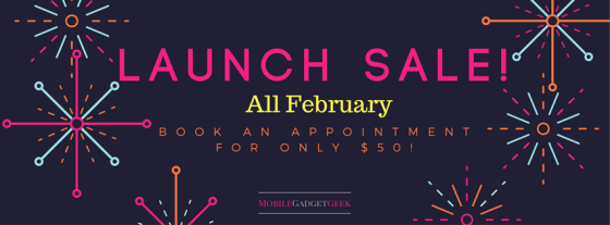 Launch sale!  save $25 until the end of February!