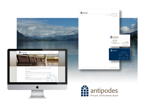 Antipodes - Investent Bankers
Logo Design and Brand Development