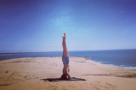 Paro de Cabeza. Sirsasana.