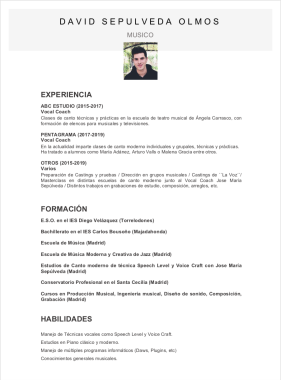 CV