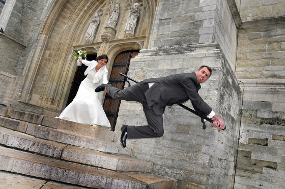Mariage "la corde au cou" - Marc Renert© -