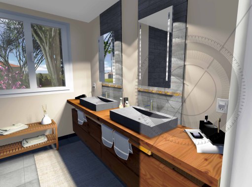 Création d'une salle de bain