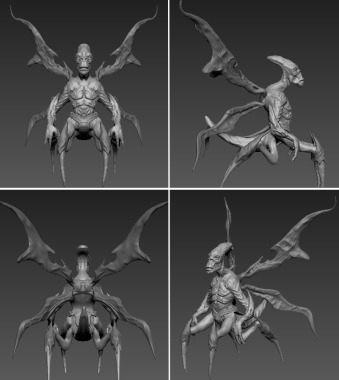 Esse modelo foi um exercício de introdução a modelagem avançada do curso de Jogos Digitais