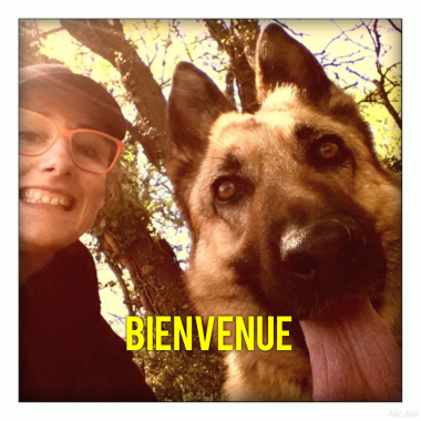 Moi et mon berger allemand souky