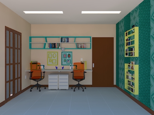 Home Office para uma Consultora criativa!
