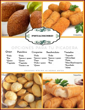 Menu de picaderas tradicionales